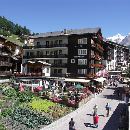 Britannia Hotel Saas Fee Exterior foto