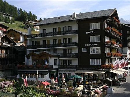 Britannia Hotel Saas Fee Exterior foto