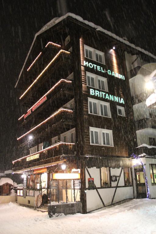 Britannia Hotel Saas Fee Exterior foto